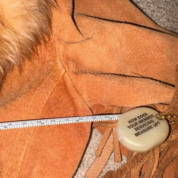 Vintage Penny Lane Coat with Fur Collar - Picture 6 of 13